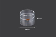 Providna termoskupljajuća kapica sa rupom 50x40 mm - 20 kom