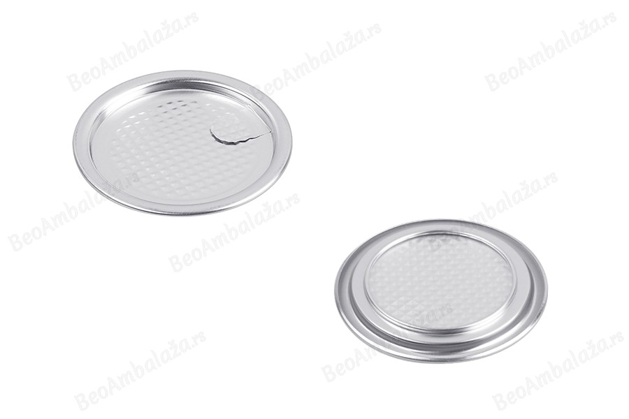 Aluminijumski zatvarač (lako otvaranje) za plastične limenke 21-75- (zahteva upotrebu mašine za zatvaranje) - 100 kom-slika_proizvoda