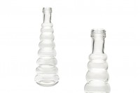 Staklena dekorativna flaša 380mL
