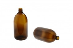 Staklena braon flašica 1000mL, za parfeme i ulja