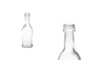 Staklena transparentna flaša 40ml 