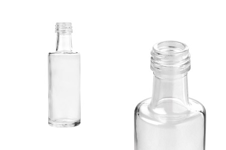 Staklena flaša Dorica* 40mL sa grlom PP18-slika_proizvoda