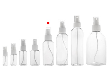 Providna PET flašica 100mL za lagane masne supstance sa sprejom i zatvaračem  - 12 kom-5