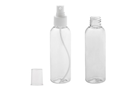 Providna PET flašica 150mL za lagane masne supstance sa sprejom i zatvaračem  - 12 kom-dimenzije_slike