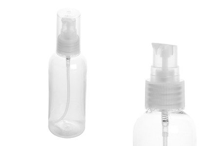 PET flašica 100 ml sa pumpicom za kremu u pakovanju od 12 komada-1