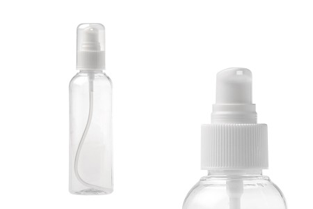 Plastična PET flašica 150mL za kreme sa pumpicom i zatvaračem - 12 kom-slika_proizvoda
