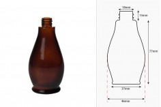 Staklena braon bočica 50mL, za etarsko ulje (PP18)