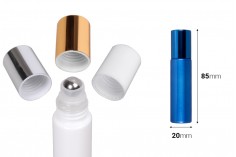 Staklena roll-on bočica 10mL sa metalnom kuglicom, u raznim bojama