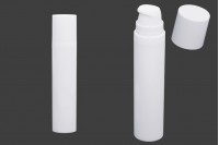 Airless plastična bela bočica 20mL za kreme - 12 kom