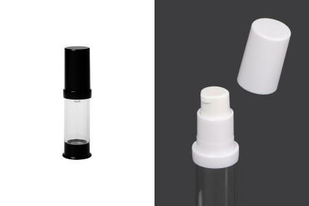 Airless akrilna bočica 5mL za kreme, u dve boje - 12 kom-slika_proizvoda
