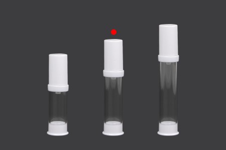 Airless akrilna bočica 10mL za kreme, u dve boje - 12 kom-grupa_slika