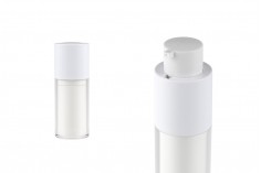 Airless bočica 15mL za kreme, plastična sa spoljašnjom akrilnom futrolom