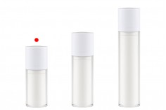 Airless bočica 15mL za kreme, plastična sa spoljašnjom akrilnom futrolom