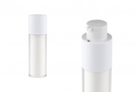 Airless bočica 30mL za kreme, plastična sa spoljašnjom akrilnom futrolom