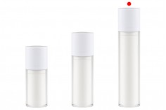 Airless bočica 50mL za kreme, plastična sa spoljašnjom akrilnom futrolom
