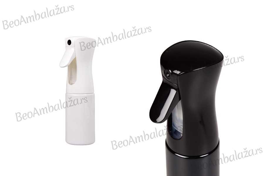 Plastična dopunjiva sprej boca od 200mL u više boja