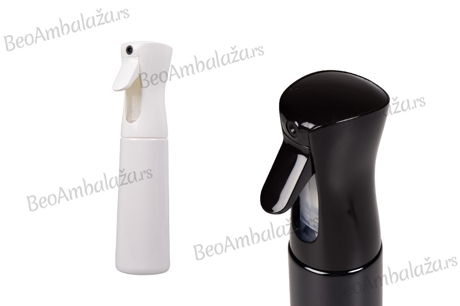 Sprej boca 300ml, plastična i dopunjiva u više boja