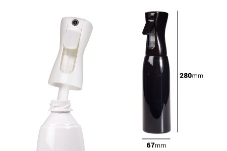 Sprej boca 500ml, plastična i dopunjiva u više boja-dimenzije_slike
