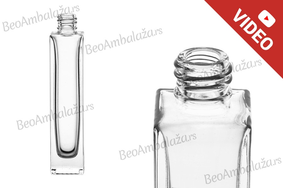 Četvrtasta staklena bočica 50mL za parfeme 18/415