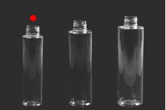 Plastična providna ili bela flaša 100mL (PP24) - 12 kom