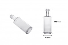 Providna staklena flašica 50mL (PP 18)