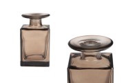 Staklena četvrtasta bočica 150mL u karamel boji, za osveživače prostora