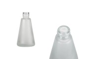 Staklena bočica od peskiranog stakla 50mL konusnog oblika, pogodna za osveživač prostora