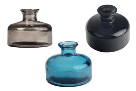 Staklena ukrasna bočica 200mL za osveživač prostora u raznim bojama-slika_proizvoda