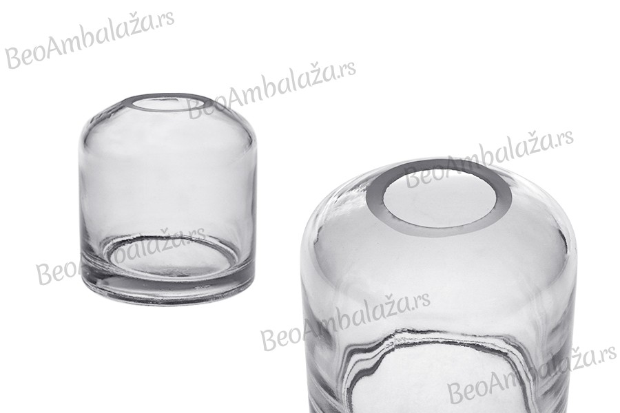 Staklena ukrasna vaza 250 mL, za osveživače prostora ili cveće