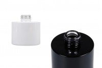 Cilindrična staklena flašica 100mL bele boje, idealna za osveživač prostora PP28
