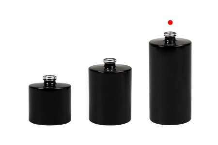 Okrugla flašica za parfem 100mL sa 15 mm „Crimp“ sigurnosnim zatvaranjem u beloj ili crnoj boji-6