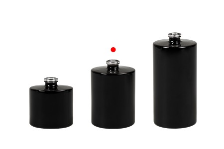 Okrugla flašica za parfem 50mL sa 15 mm „Crimp“ sigurnosnim zatvaranjem u beloj ili crnoj boji-5