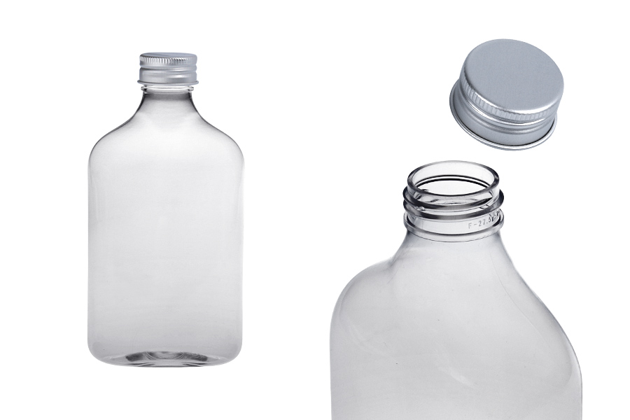 Providna plastična (PET) flaša 350 mL sa aluminijumskim zatvaračem - 6 kom Providna plastična (PET) flaša 350 mL sa aluminijumskim zatvaračem - 6 kom