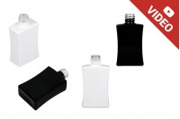 Staklena pravougaona bočica 50mL za parfeme PP18 u crnoj ili beloj boji