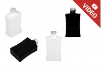 Staklena bočica za parfeme 50mL pravougaona u crnoj ili beloj boji (18/415)