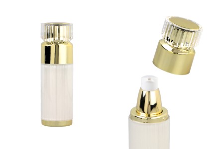 Luksuzna Airless akrilna bočica 30mL sa pumpicom za kreme i akrilnim zatvaračem-slika_proizvoda