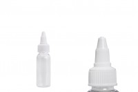 Flašica PET 30 ml providna sa belim twist up zatvaračem unicorn za elektronske cigarete – 50 kom.