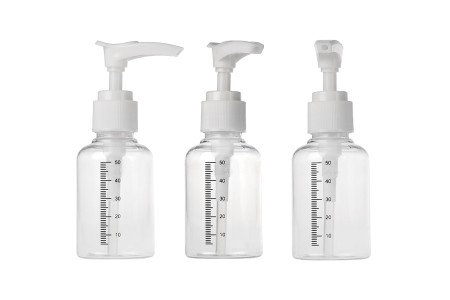 Plastična flašica 50mL sa mernim oznakama, za šampon - 24 kom-grupa_slika