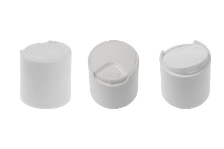 Providna plastična flašica 35mL sa mernim oznakama i belim disk top zatvaračem - 24 kom-grupa_slika