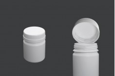 Plastična bela bočica 100mL za farmaceutske preparate - 12 kom