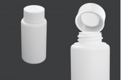 Plastična bela bočica 80mL za farmaceutske preparate - 12 kom