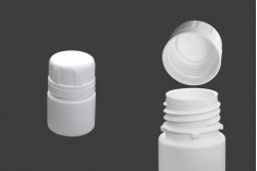 Plastična bela bočica 30mL za farmaceutske preparate - 12 kom