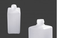 Plastična četvrtasta poluprovidna boca 500mL (PP24) - 12 kom