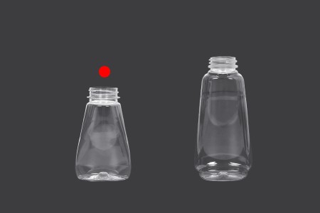 Plastična providna flaša 175 ml za kečap, senf, med - 10 kom-grupa_slika