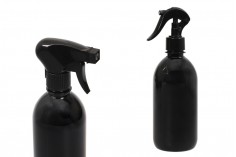Plastična PET crna flaša 500mL (28/ 410) - 10 kom