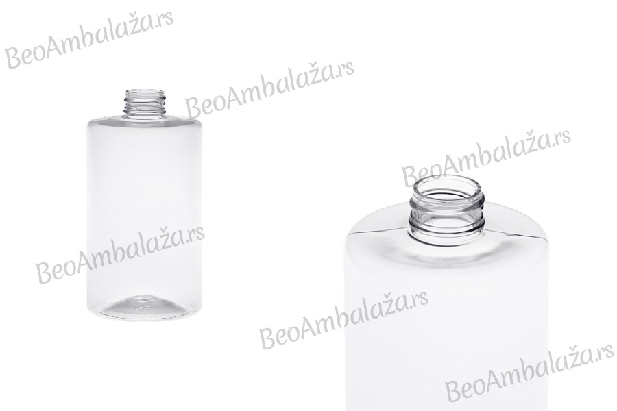 Providna cilindrična plastična flaša 500mL (28/410) - 10 kom