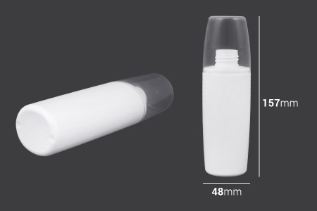 Plastična flašica 100mL sa providnim poklopcem-2