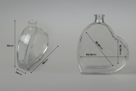 Staklena bočica za parfem 30mL u obliku srca-dimenzije_slike