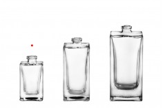 Staklena četvrtasta bočica za parfeme 25mL sa sigurnosnim Crimp zatvaranjem