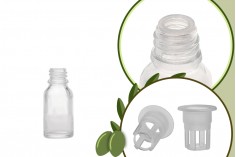 Staklena providna bočica 20mL za ulje
